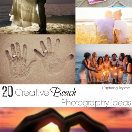 20 Creative Beach Photography Ideas on Capturing-Joy.com