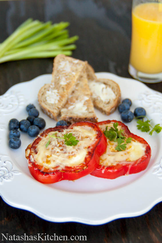 Bell pepper egg in a hole plus 19 other Egg Recipes on Capturing-Joy.com