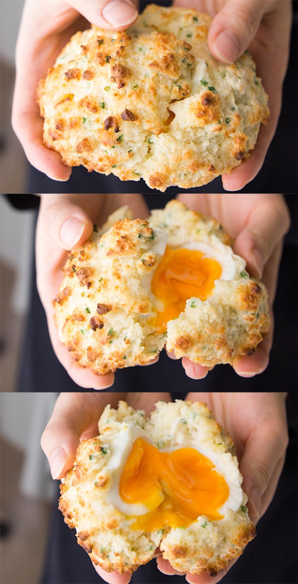 Eggs in a Biscuit plus 19 other Egg Recipes on Capturing-Joy.com