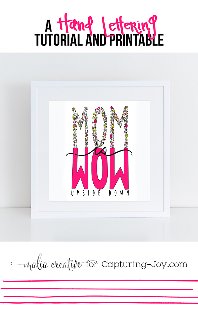 Mom is Wow Mother's Day Printable