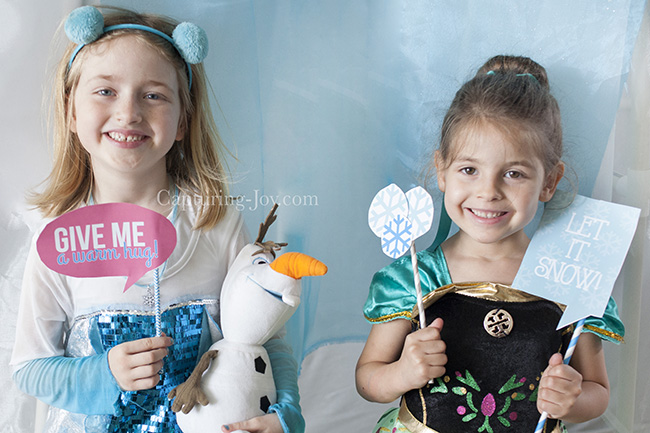 frozen photo booth