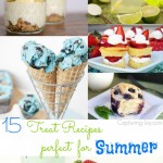 15 Treat Recipes perfect for summer! From ice cream, to beverages!