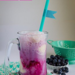 Fun Summer Recipe: Blueberry Soda Float