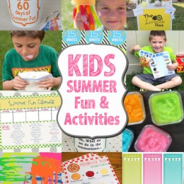 Keep your kids busy with these Summer Fun Activities!