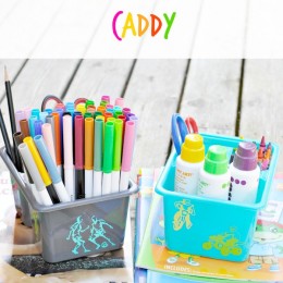 Keep your kids busy this summer with this Summer Learning Caddy!