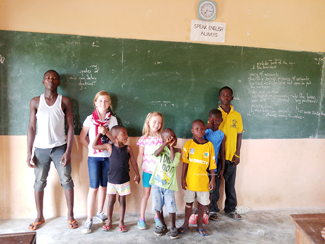 Speak English Only in Ghana School classrooms