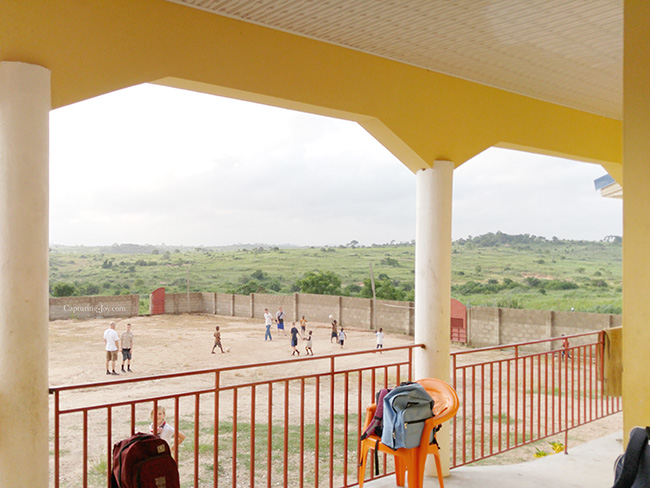 View from Childrens Home in Ghana
