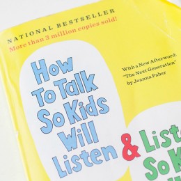 Communication parenting book about talking and listening