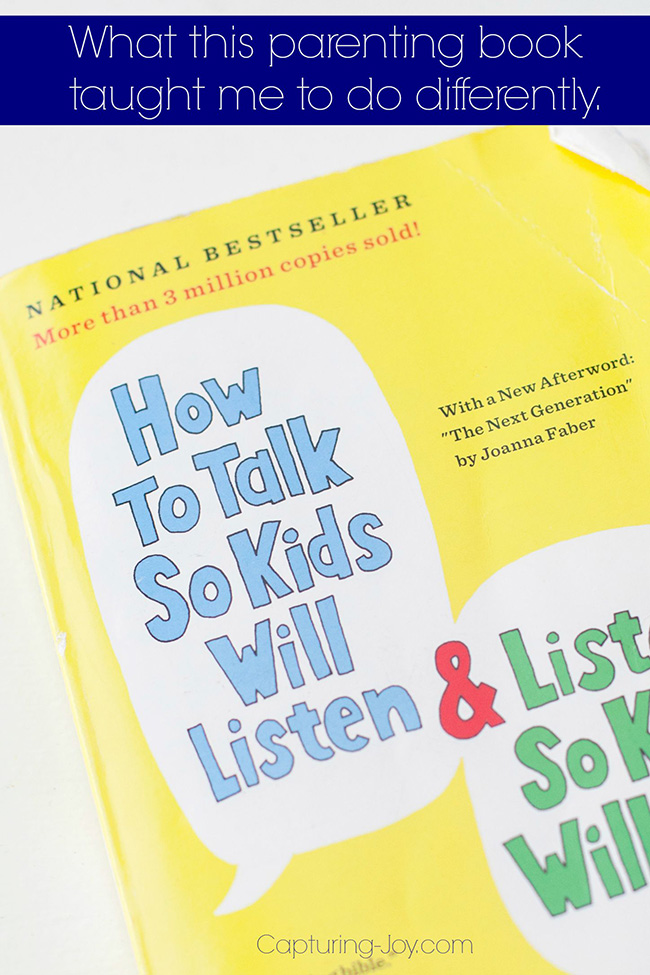 Communication parenting book about talking and listening