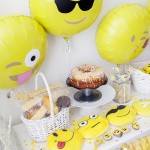 Emoji Birthday Party with yellow