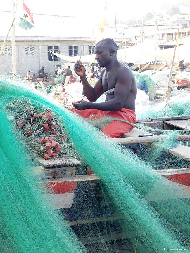 Ghana fisherman