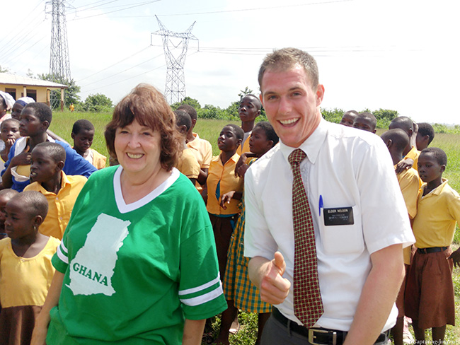 Mormon Missionary in Ghana