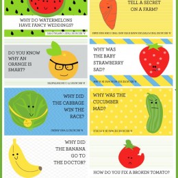 Fruit and Vegetables Lunch Box Jokes