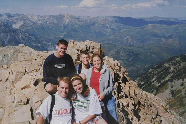 hiking mount Timp in Utah