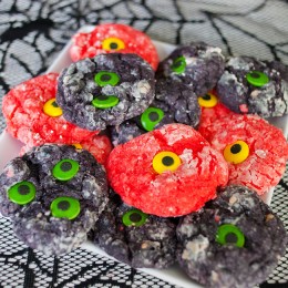 Spooky Creepy Monster Cookies for halloween