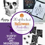 20 of the BEST Halloween Printable Decorations from around the Web! Capturing-Joy.com