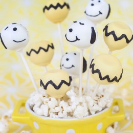 The Peanuts Movie Cake Pops