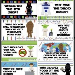 Free Star Wars Lunch Box Jokes
