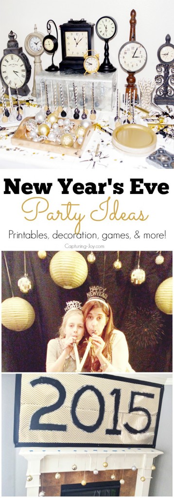 New Years Eve Photo Booth Props - Printable Photo Booth Props for your ...