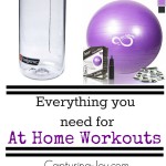 Getting fit in 2016? Check out this list of everything you need for successful at home workouts on Capturing-Joy.com!