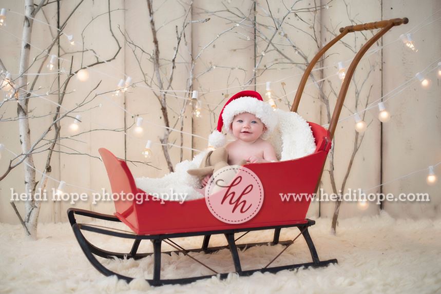 Christmas Photo Ideas for Babies First Christmas