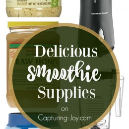 One stop shop for the best smoothies! Get the whole list at Capturing-Joy.com!