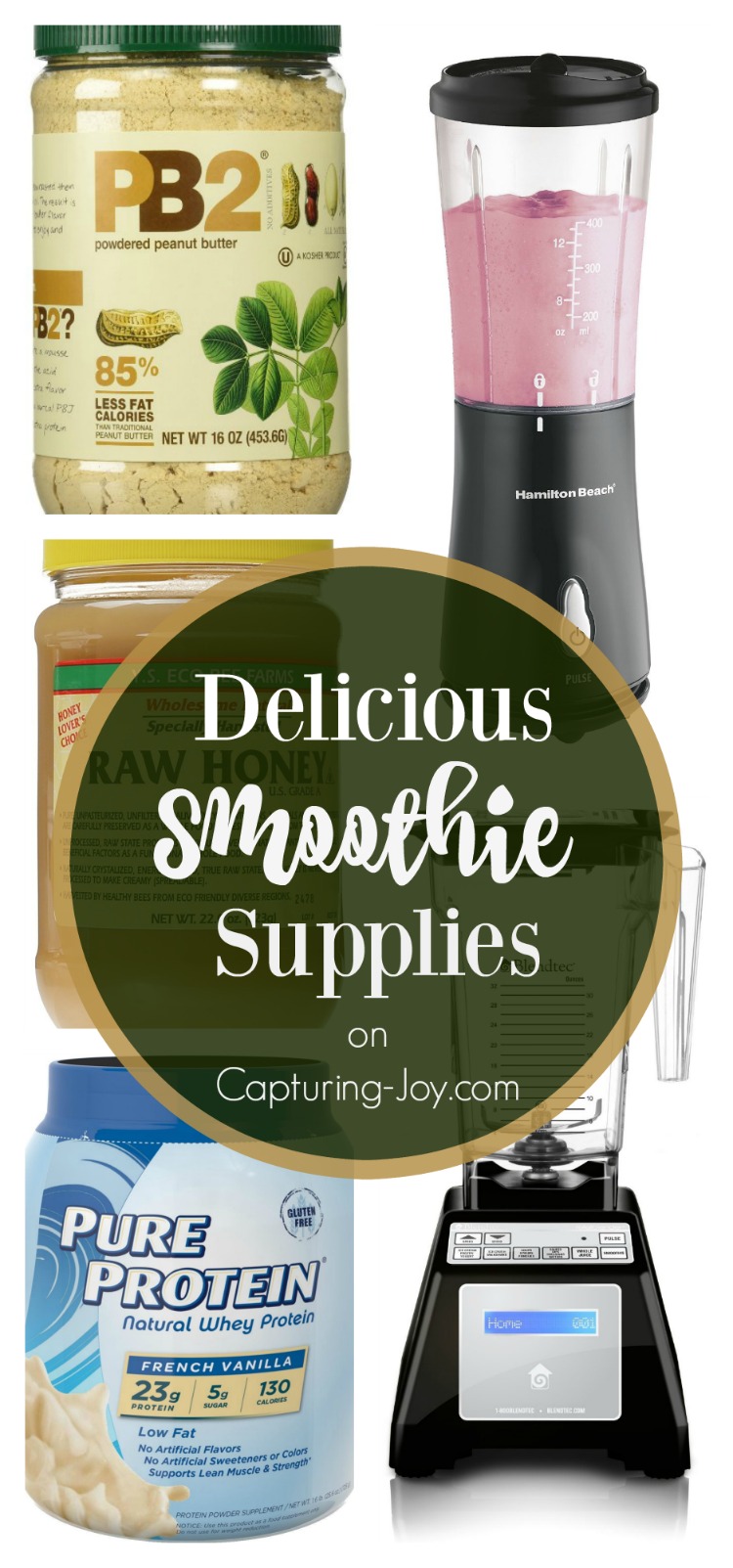 One stop shop for the best smoothies! Get the whole list at Capturing-Joy.com!