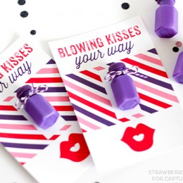 Bubble Valentine Printable