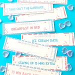 Free Printable Love coupons perfect for Valentine gift