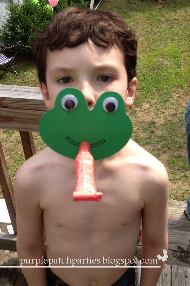 frog face leap day party idea