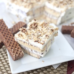 Nutty Bar Ice Cream Cake