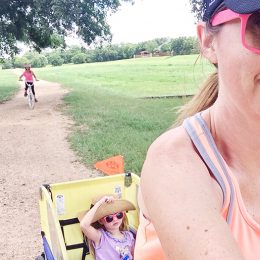 family bike ride