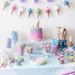 Ice Cream Party table decorations