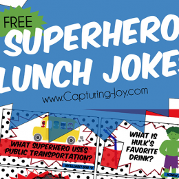 Superhero Lunch Jokes