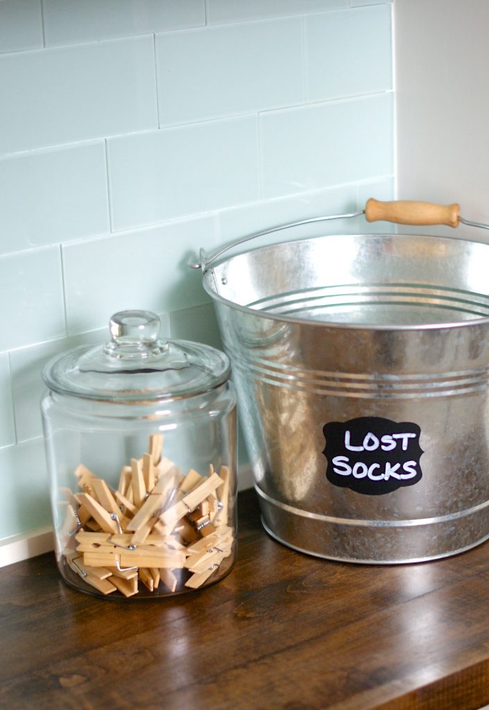 Lost socks bin