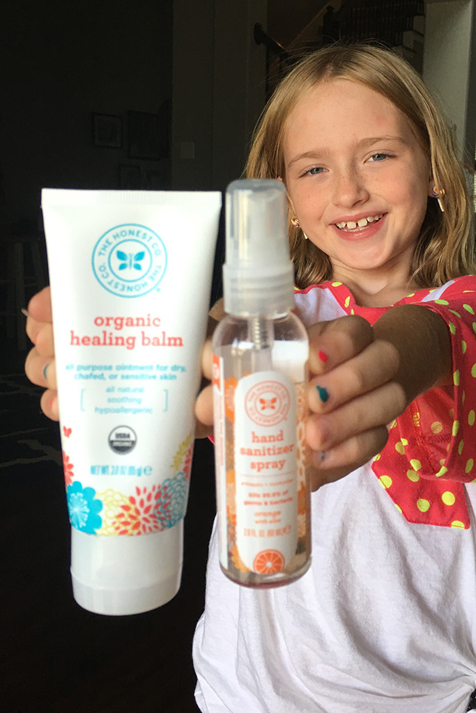 The Honest Company organic healing balm lotion