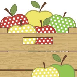 Apple Teacher gift idea print and coloring page