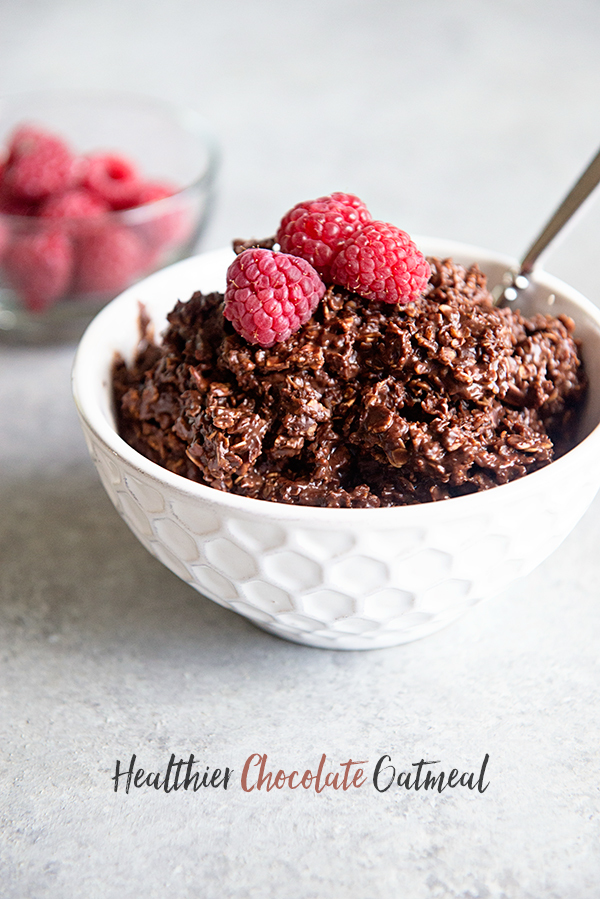 healthier chocolate oatmeal