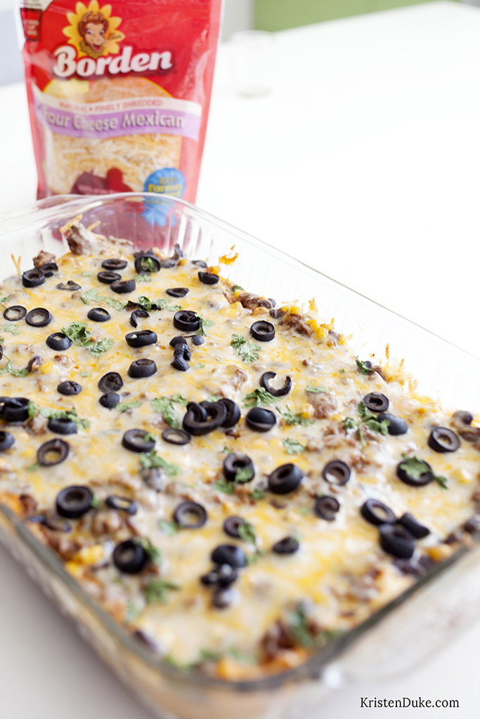 Borden Four Cheese with Mexican Casserole