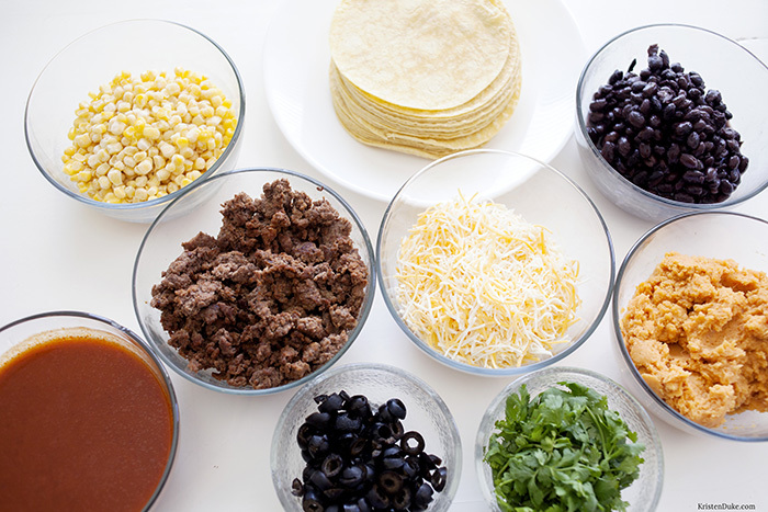 Mexican casserole ingredients