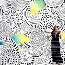 New Orleans Library mural