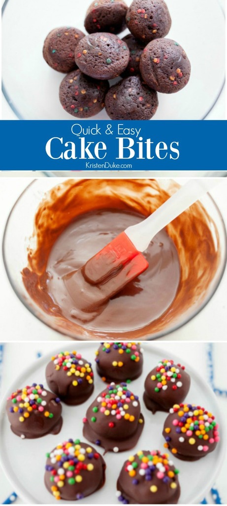 Easy Cake Bites Recipe