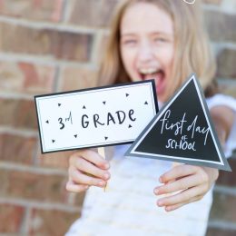 First Day of School Signs