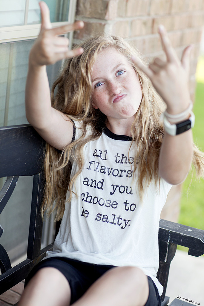 back to school clothes shopping salty shirt