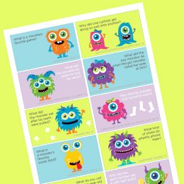 monster jokes