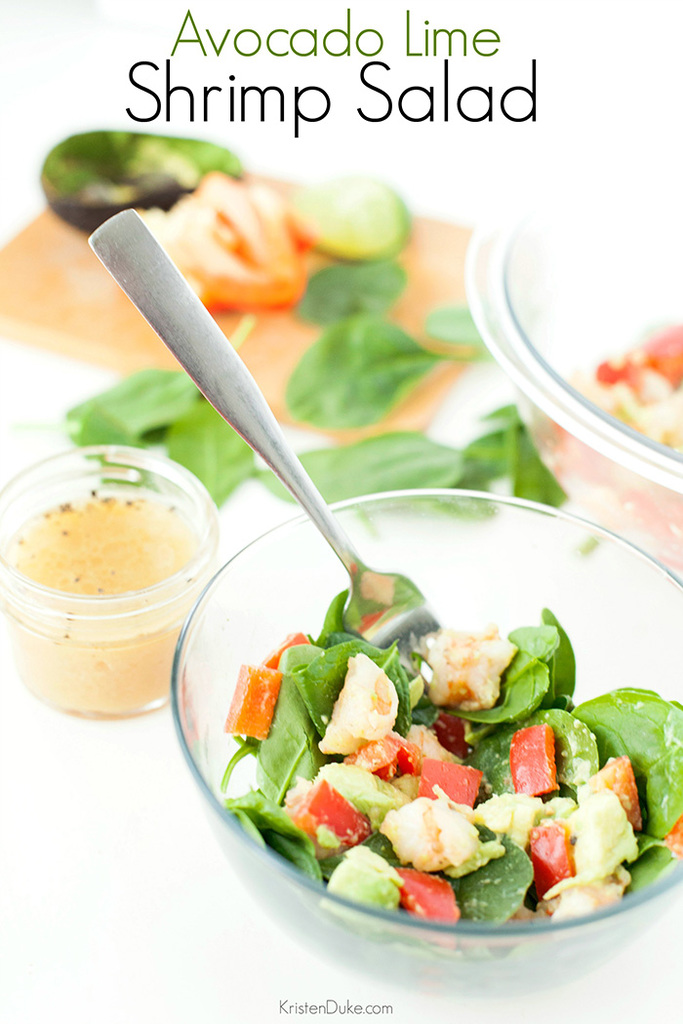 Avocado Lime Shrimp Salad Recipe