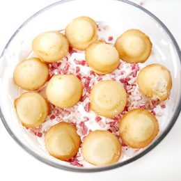 peppermint trifle dessert
