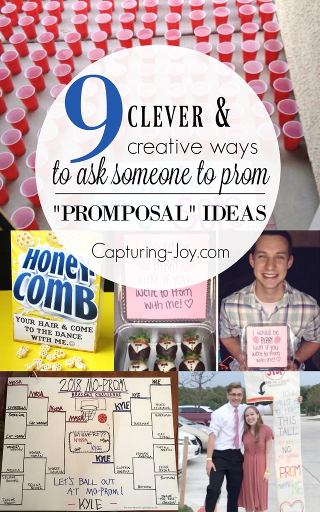 9 Clever ways to ask someone to prom - Promposal Ideas