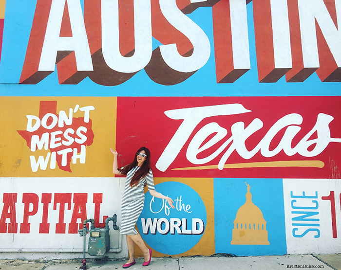 Don't mess with Texas mural