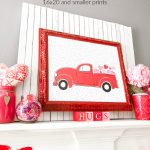 Red Truck Valentine